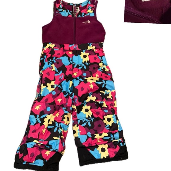 The North Face snow bib 3t - Picture 1 of 2